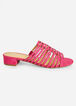 Sole Lift Wide Width Sandals, Pink image number 2