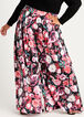 Floral High Waist Wide Leg Pant, Chili Pepper image number 0