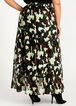 Sheer Camo Maxi Skirt, Military Olive image number 1