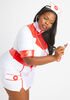 Sexy Nurse Halloween Costume, White image number 2