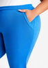 French Terry Athleisure Jogger, Strong Blue image number 3