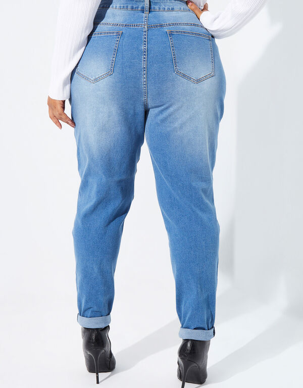 Sequin Embellished Skinny Jeans, Lt Sky Blue image number 1