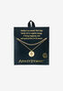 18K Gold Plated Hamsa Necklace, Gold image number 1