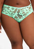 Lace Bikini Panty, Bright Green image number 0