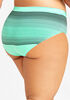 Stripe Seamless Hipster Panty, Bright Green image number 2