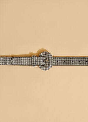 Embellished Waist Belt, Silver image number 1