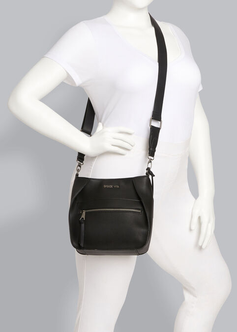 Dolce Vita Faux Leather Crossbody, Black image number 2