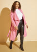 Plus Size boucle belted duster plus size sweater plus size cardigan image number 0