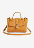 Anne Klein Faux Lizard Satchel Designer Handbags For Less image number 0