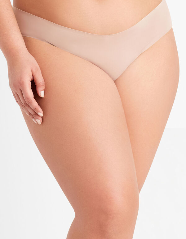 Seamless Bikini Panty, Nuetra Taupe image number 0