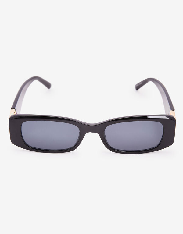 Sean John Rectangle Sunglasses, Black image number 0