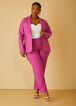 Stretch Power Twill Suit Blazer, Vivid Viola image number 2