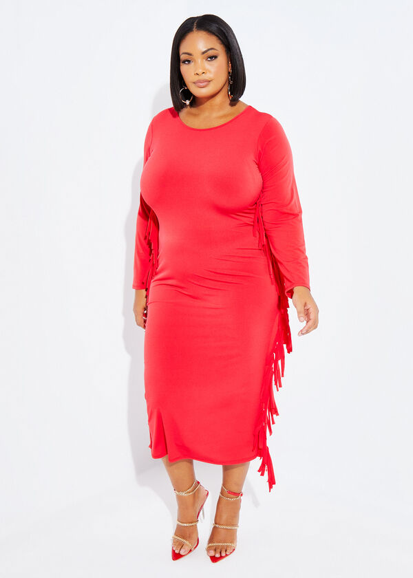 The Theodora Maxi Dress, Red image number 0