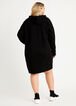 DKNY Sport Cityscape Hoodie Dress, Black image number 1