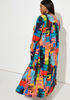 Abstract Print Knit Duster, Multi image number 1