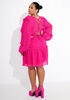 The Tracee Dress, Magenta image number 3