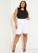 Stretch Twill Shorts, White image number 0