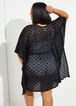Fit4U Crochet Cover Up, Black image number 1