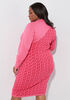 Zip Detailed Sweater Dress, Multi image number 1