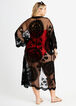 Beach Break Lace Duster Cover Up, Black image number 1