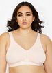 Cotton No Wire Soft Cup Bra, Light Pink image number 0