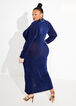The Sienna Dress, Navy image number 1