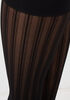 Berkshire Striped Trouser Socks, Black image number 1