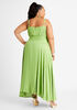 Tall Ruffled Maxi Dress, Parrot Green image number 1