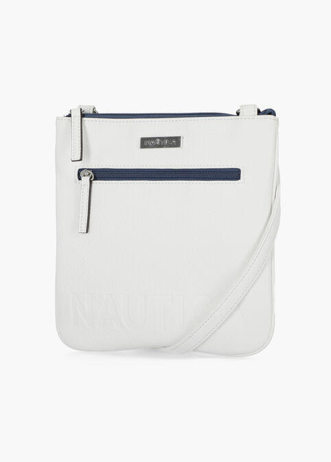 Nautica Out N About Crossbody, White image number 5