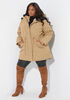 Plus Size Levi's Outerwear Quilted Cozy Warm Parka Coat Cute Puffer image number 0