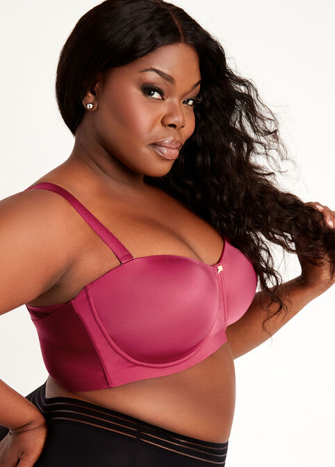 6 Way Convertible Butterfly Bra, Raspberry Radiance image number 2