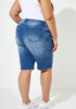 Denim Bermuda Shorts, Denim Blue image number 1