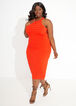 Orange The Bebe Bodycon Dress, Orange image number 1