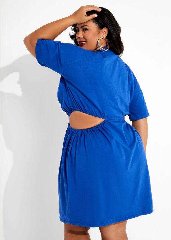 The Mimi Shirtdress, Royal Blue image number 3