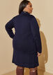 Open Front Cardigan, Peacoat image number 1
