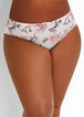Floral Lace Trim Hipster Panty, Multi image number 0