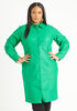 Perforated Faux Leather Shirtdress, Pepper Green image number 0