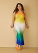 Ombre Maxi Bodycon Dress, Multi image number 2