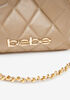 Bebe Benny Quilted Crossbody, Camel Taupe image number 2