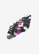 Just Me Knitted 6Pk Ankle Socks, Multi image number 0