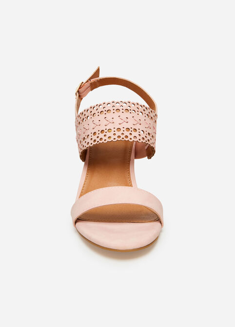Sole Lift Conical Wide Width Sandal, Light Pink image number 4