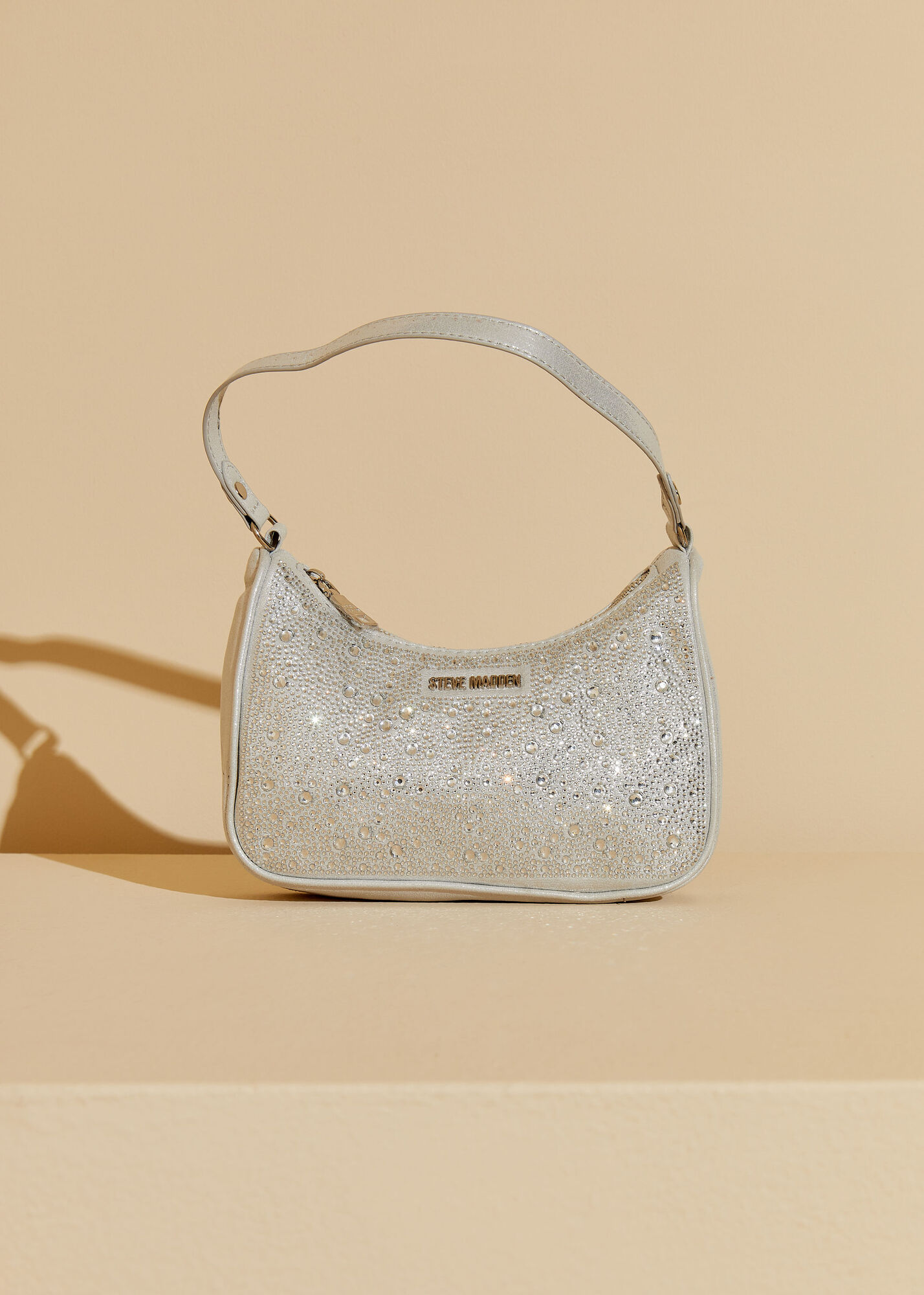 Designer Steve Madden BPauli shoulder bag 90s fashion silver bags