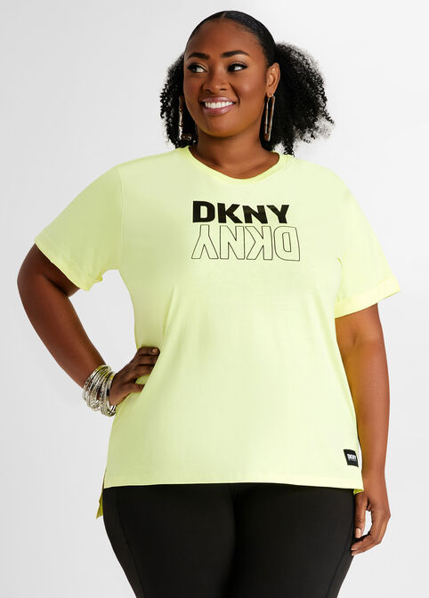 Plus Size DKNY Sport Logo Graphic T Shirt Plus Size Casual Tees image number 0