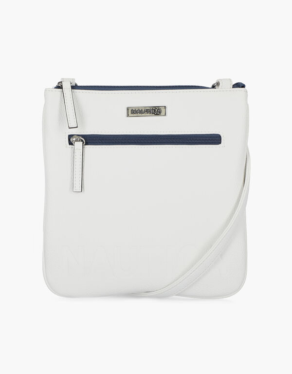 Nautica Out N About Crossbody, White image number 0