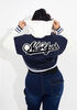 The New York Baseball Jacket, Navy image number 1