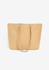 Bebe Gianna Pouch And Tote Set, Vanilla Ice image number 1