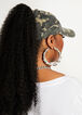 Distressed Camo Ponytail Cap, Olive image number 1
