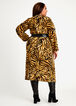 Animal Faux Leather Waist Duster, Multi image number 1
