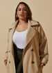 Double Breasted Trench Coat, Tan image number 3