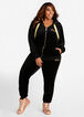 FILA Chill Out Sequin Logo Joggers, Black image number 2
